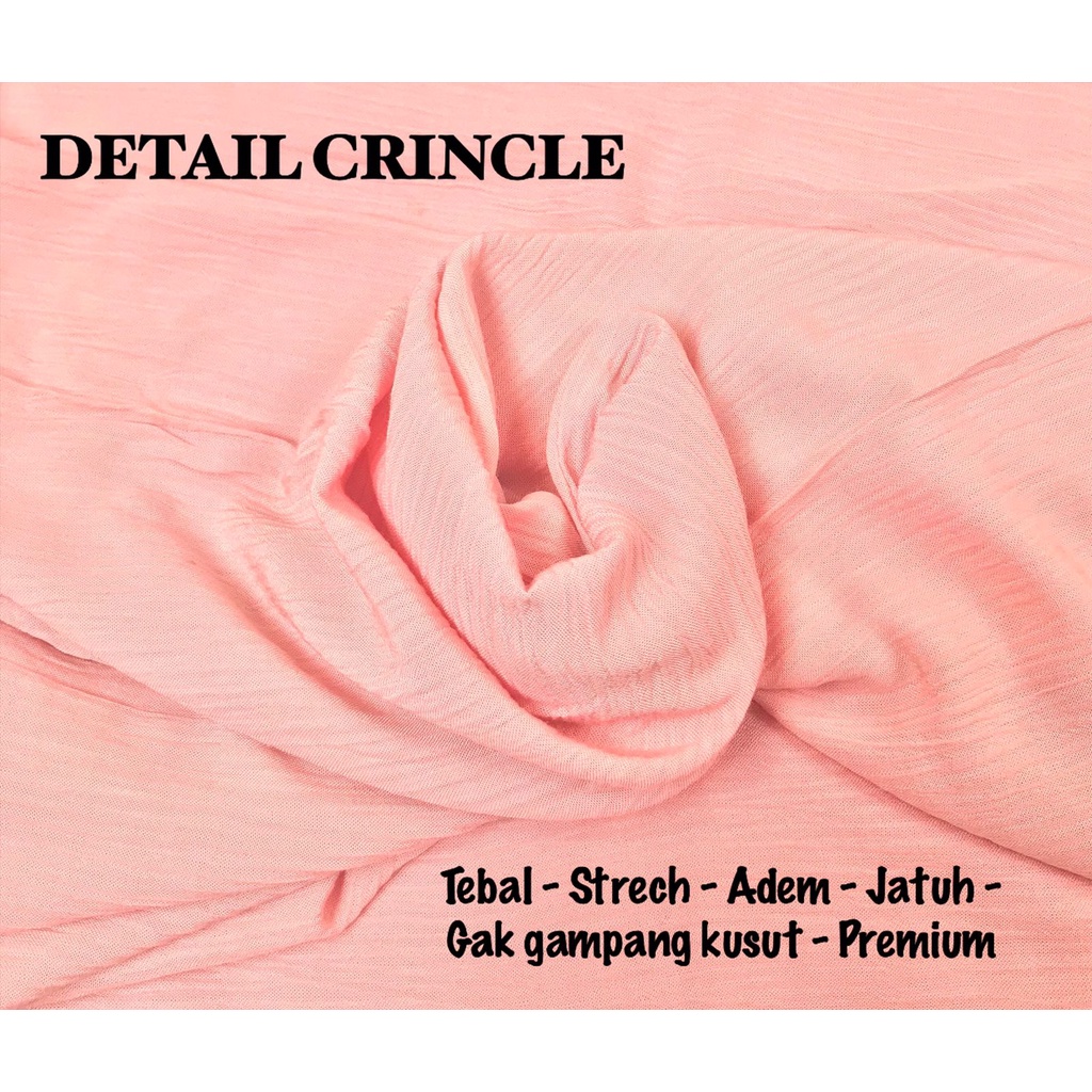 1KG MUAT 5PCS | CRINKLE PANTS LOOSE KULOT CELANA PANJANG RUBY CRINKLE HITS OOTD SELEBGRAM FASHION WANITA KOREAN STYLE