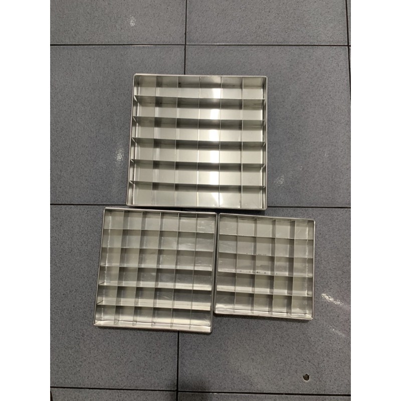 

loyang sekat persegi 20x20x4 segi empat 20cm