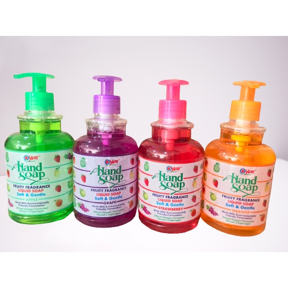 HAND SOAP YURI PUMP 410 ML / SABUN CUCI TANGAN YURI/ SABUN CUCI KORONA