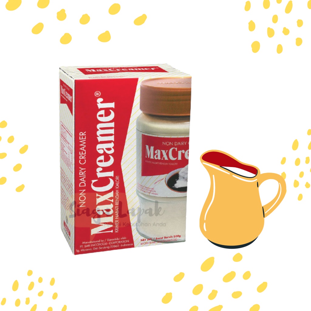 Krimer Kopi Bubuk Max Creamer Non Dairy Refil 500 gr