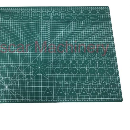 

☺ Cutting Mat Ukuran A2 -Biru/hijau ✶
