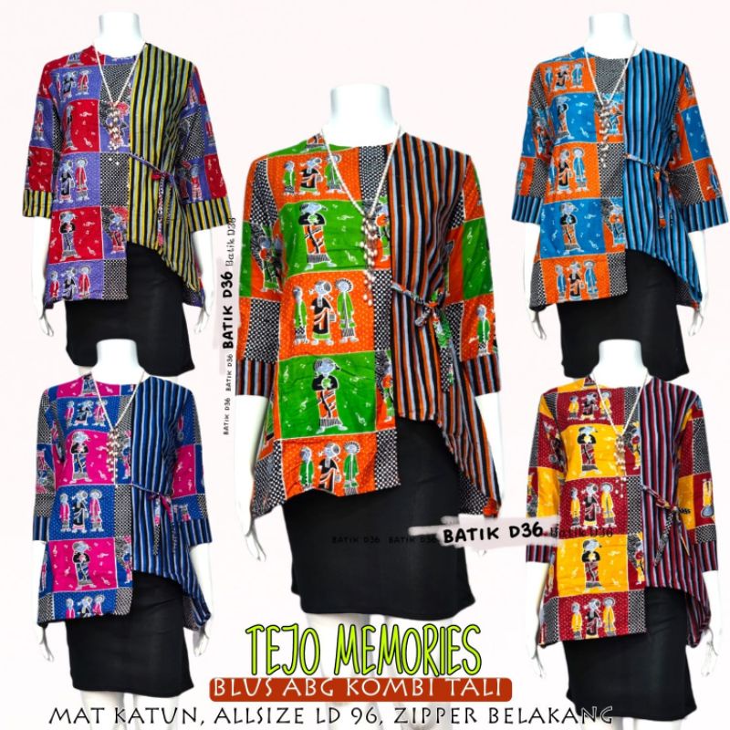 BLOUSE KOMBI | TEJO MEMORIES | ABG JUMBO | TALI SAMPING | KATUN SOLOAN