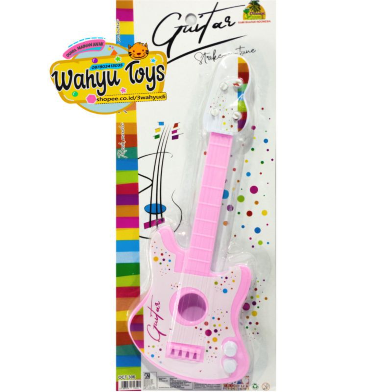 MAINAN ALAT MUSIC ANAK GITAR SET MAINAN GITAR SET MURAH