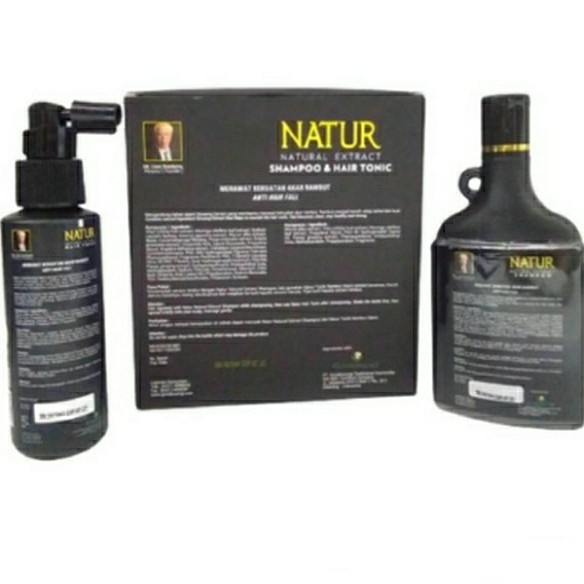 Natur nature 2 in 1 Shampoo and Hair Tonic Ginseng Extract