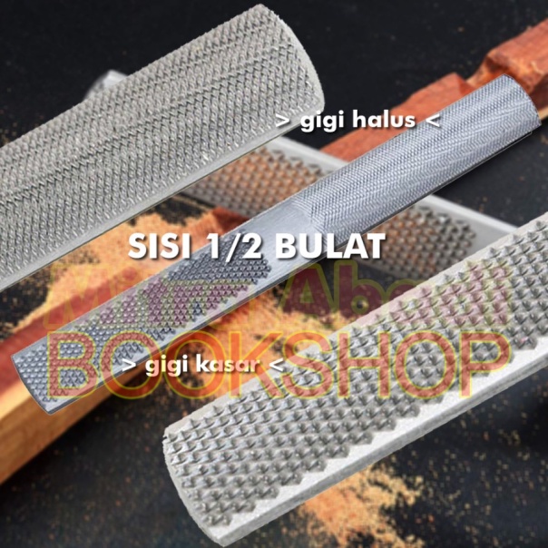 Alat Kikir Kayu 4 in 1 Material Metal Steel Portable