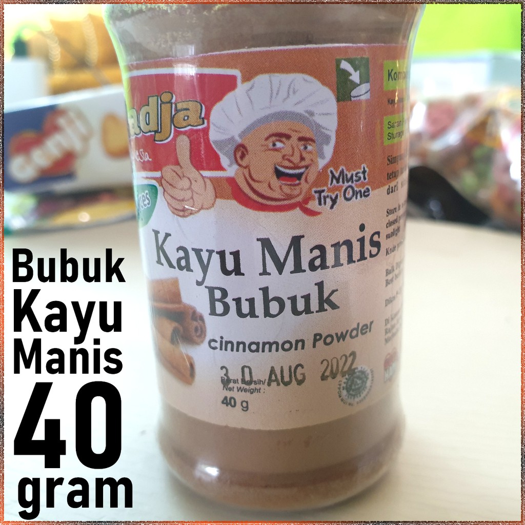 

BUBUK KAYU MANIS 40 gram CINAMON radja