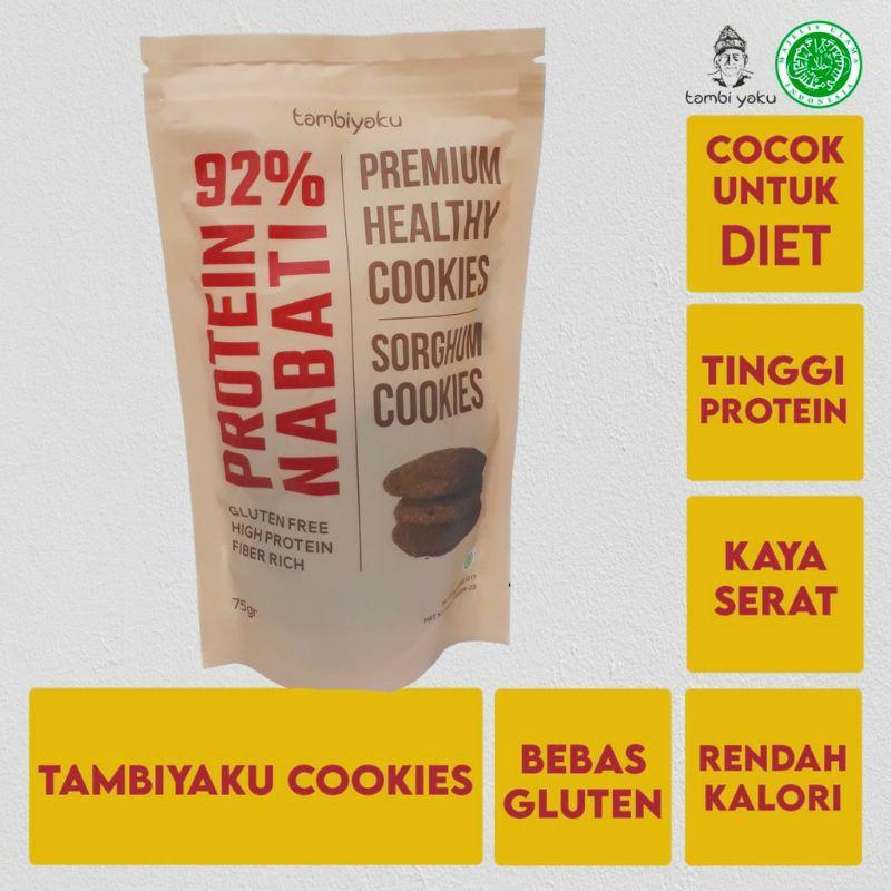 

Cookies Sorghum Tambiyaku Gluten Free, Tinggi Protein dan Kaya Serat