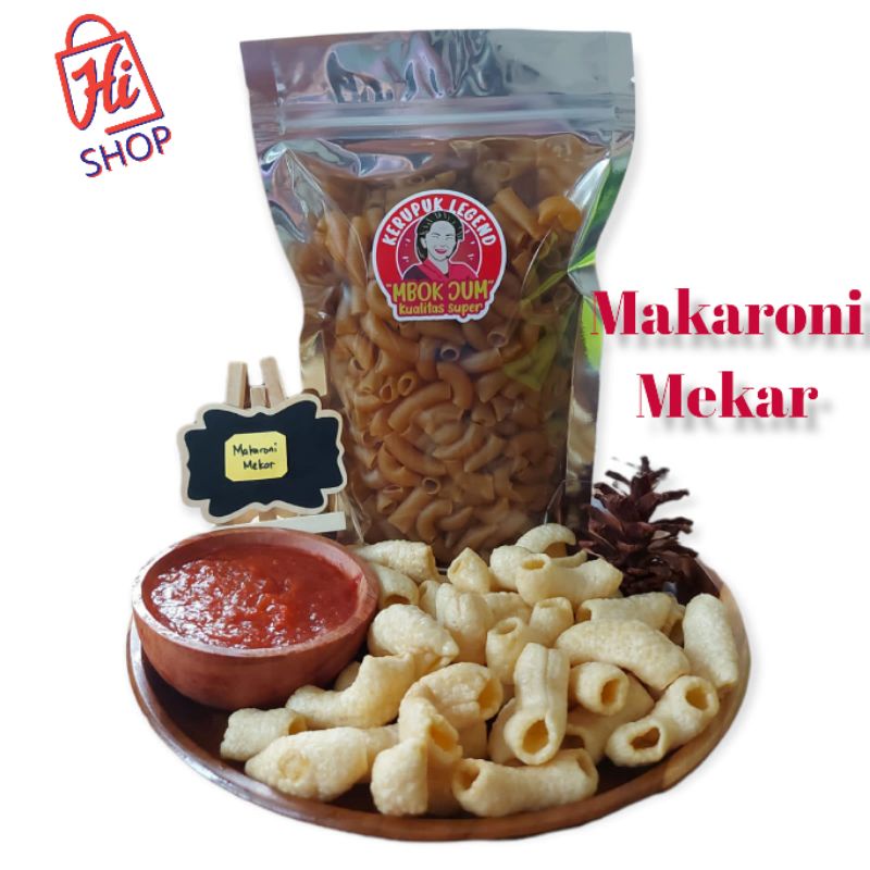 

Kerupuk Mentah Krupuk Kering Makaroni Goreng Makaroni Mekar Kualitas Premium