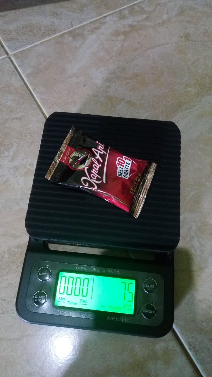 Timbangan Digital Timer Kopi 3 Kg 0.1 Gr Scale Sanbei - Tbntimer001