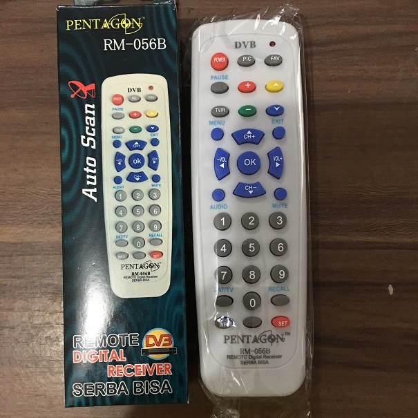 REMOT RECEIVER PARABOLA Otomatis Remote Berkualitas Merk Pentagon RM056B