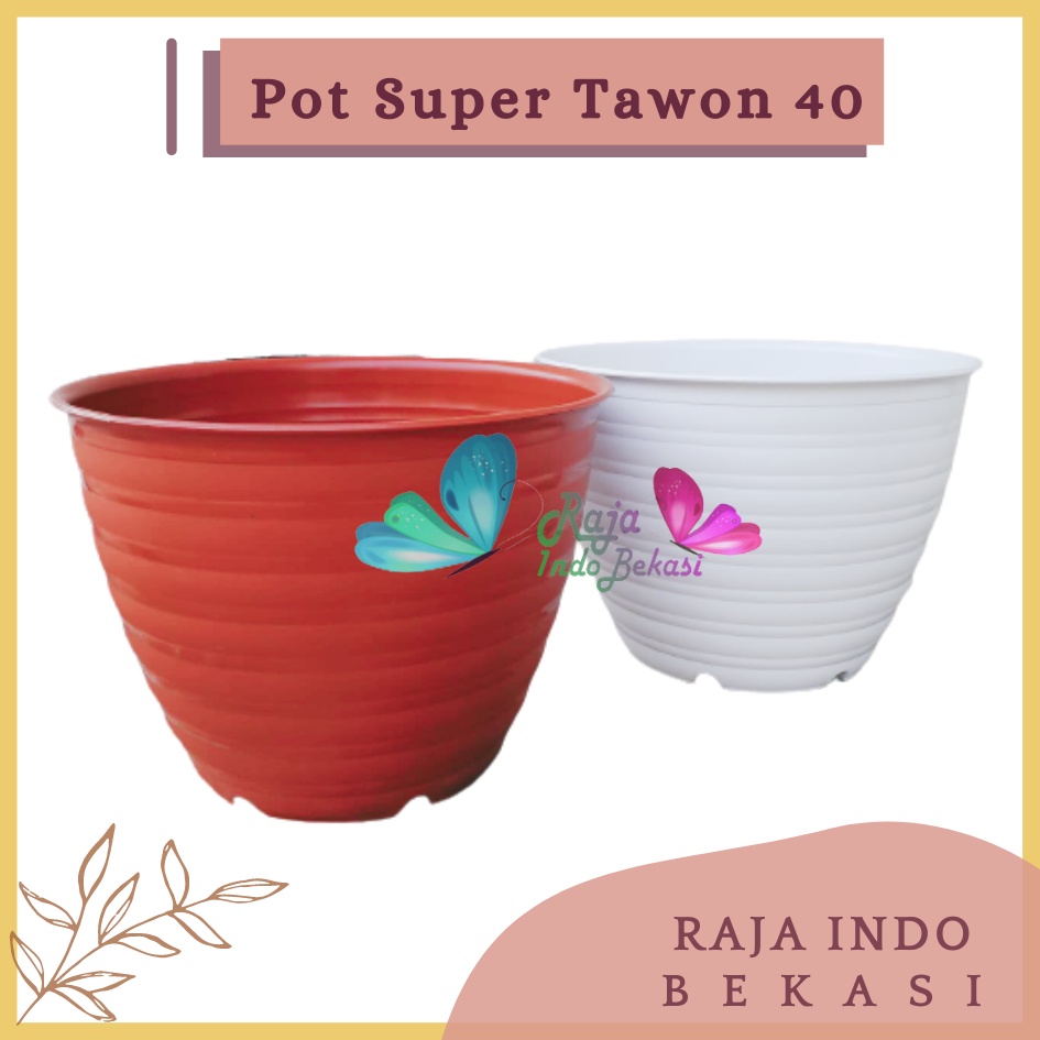 Rajaindobekasi Ori Pot Super Tawon 40 Cm Putih Hitam Merah Bata Coklat Terracota Teracota Pot Plastik Bunga Tanaman Pot Tawon Jumbo Besar Putih Tebal Murah Grosir Pot Jumbo Besar Putih Tinggi Murah 40cm 50cm 60cm 70cm 100cm