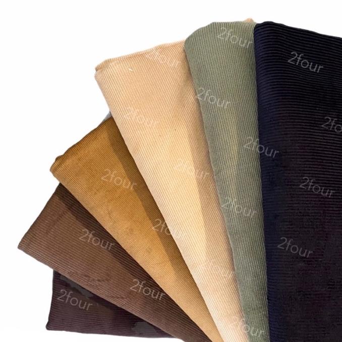TERLARIS  Corduroy Bahan Material Kain Ecer Eceran Korduroy Corduray Meteran Imp