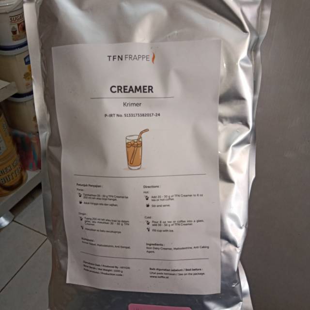 

Toffin creamer bubuk bahan premium cocok untuk semua makanan dan minuman berat 900gr