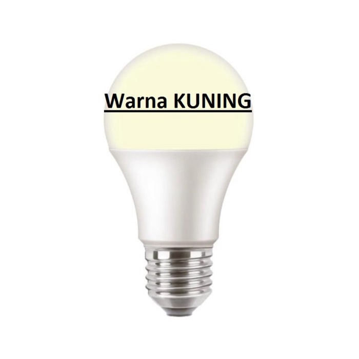 Lampu Bohlam LED Bulb 10 Watt 10Watt 10W W KUNING ECOLINK PROMO 3+1