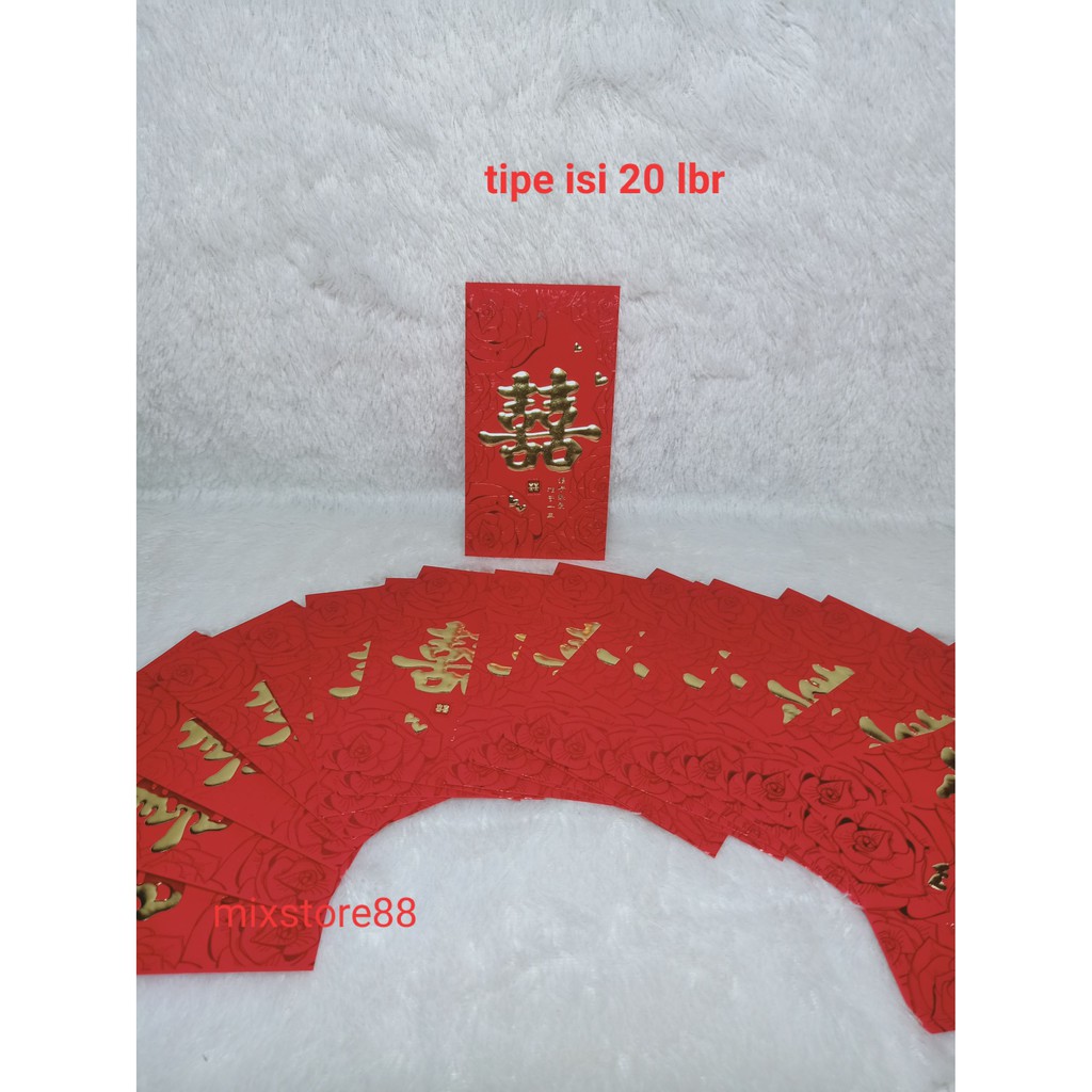 

ANGPAO PERNIKAHAN/ANGPAO SHUANGXI BESAR