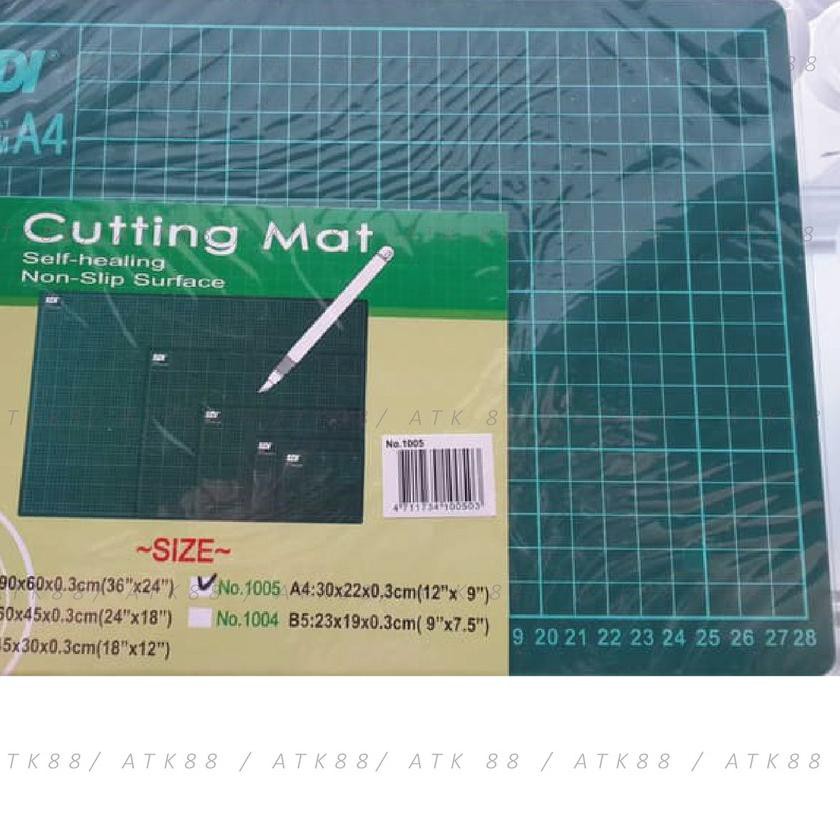 

Termurah!! (eln-655) Alas Potong / Cutting Mat SDI A4 30 x 22 cm