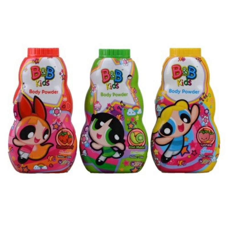 B&amp;B Kids Powder/ Bedak 150gram- RANDOM