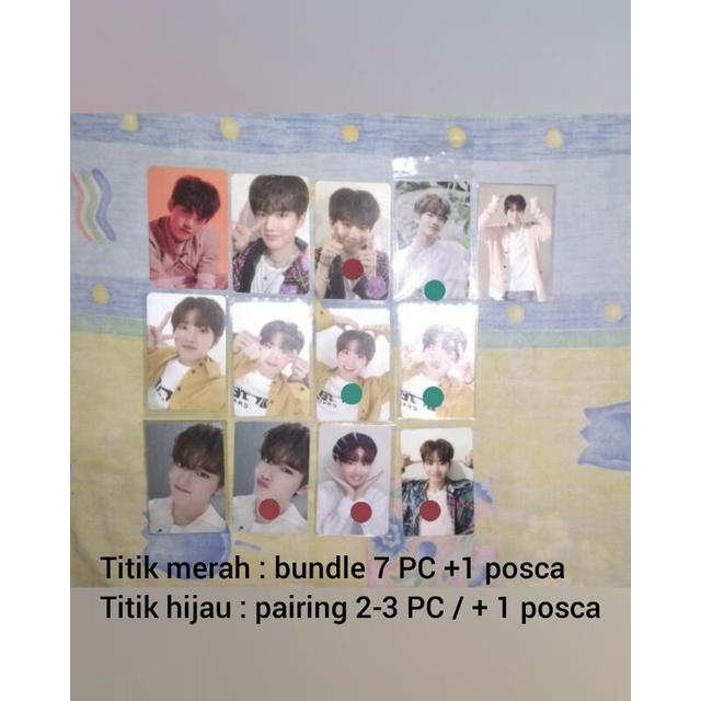 Photocard TREASURE Junkyu Tuspal baret ktown ch3