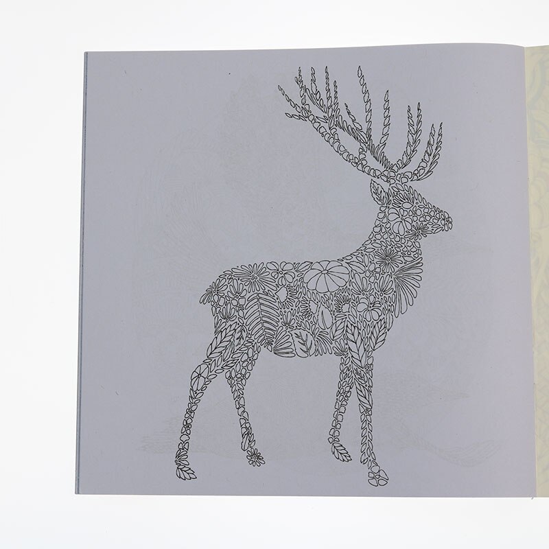 1 Pc Buku Gambar Mewarnai 24 Halaman Motif Binatang Bahasa Inggris Untuk Anaksekolahkantor-1