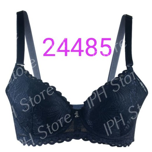 Bra / BH Elena 24485C (Busa Tipis, Pakai Kawat, Cup C, Kait 3, Bisa Lepas Tali)