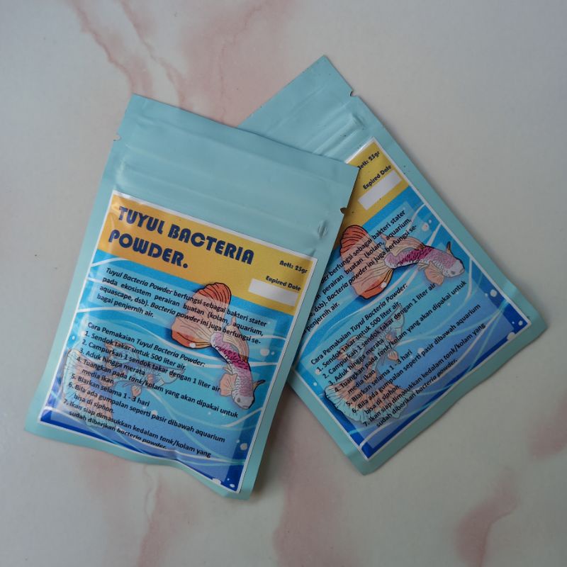TUYUL BACTERIA POWDER Penjernih Air Bacteria Starter Bakteri starter Baik