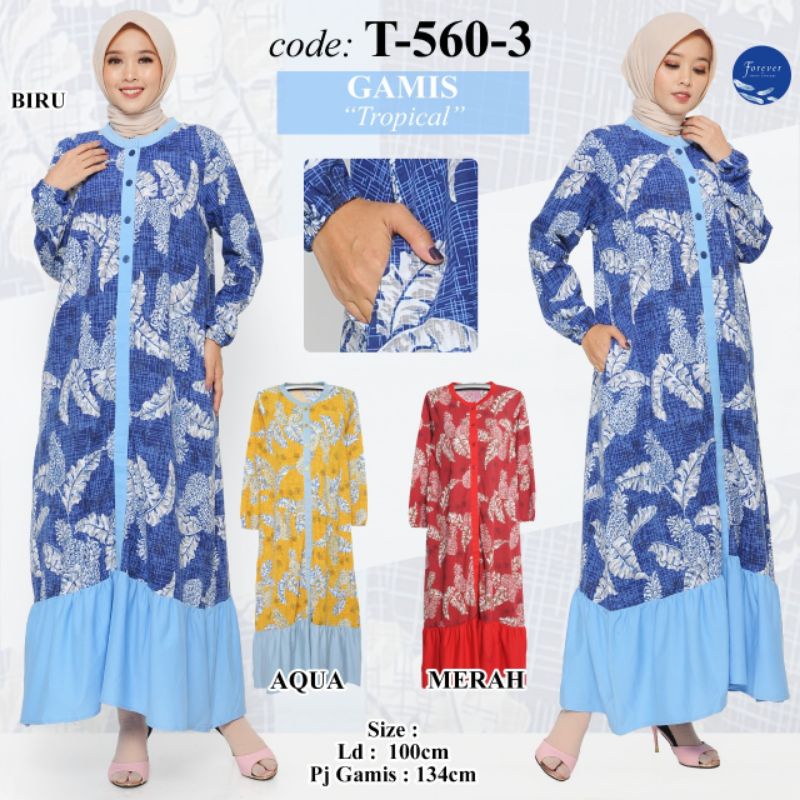 Gamis Wanita Longdress Maxi One Set Baju Tidur Forever Sweet Concept-3