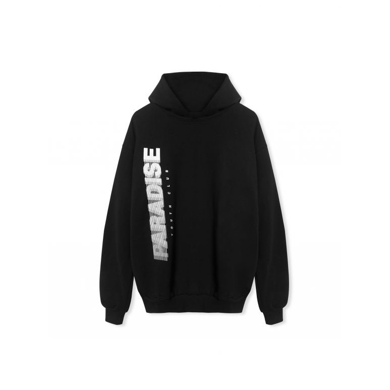 PARADISE YOUTH CLUB - Rush Black Hoodie