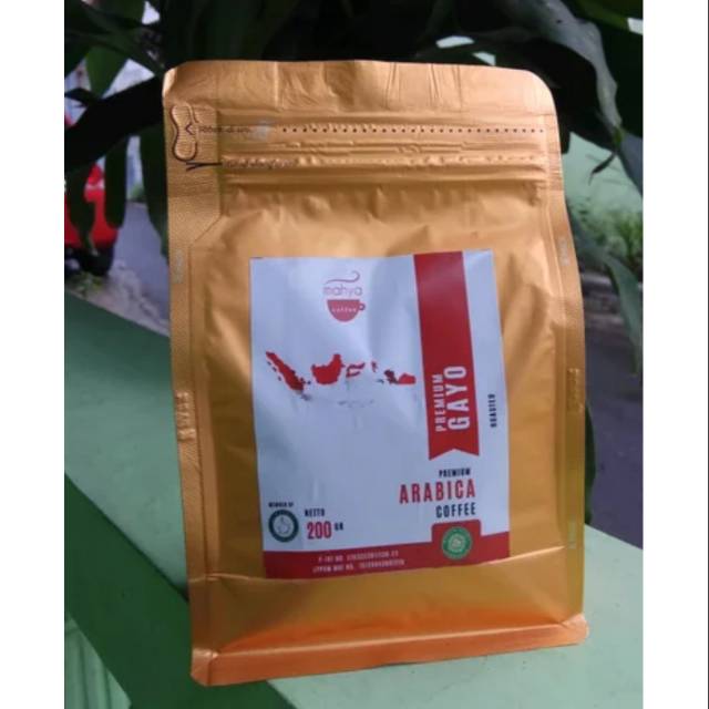 

Kopi Arabika Gayo 200 gr Biji atau Bubuk