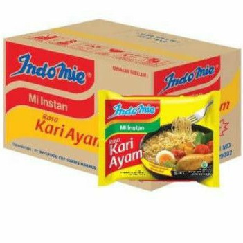 

Mie Instan Indomie Kari Ayam Dus @40 Bungkus