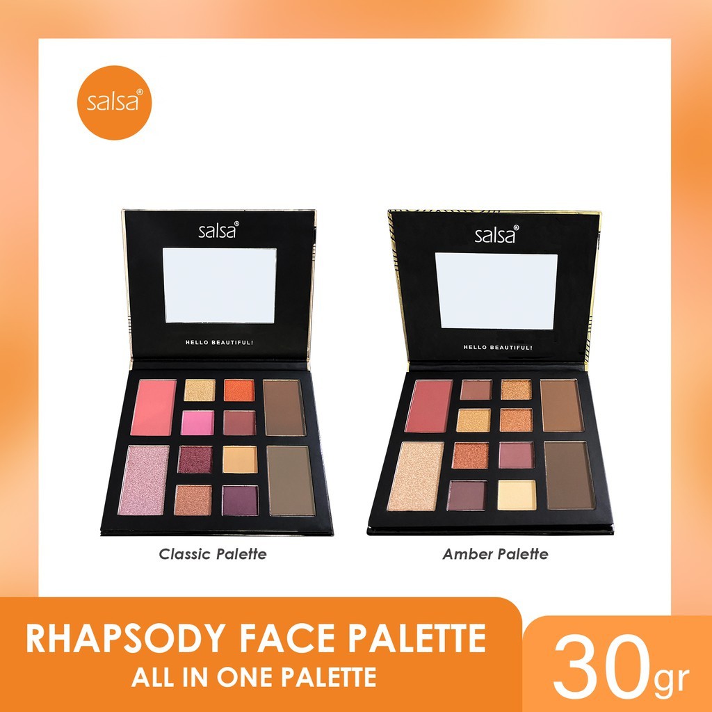 SALSA Rhapsody Face Palette 4 In 1