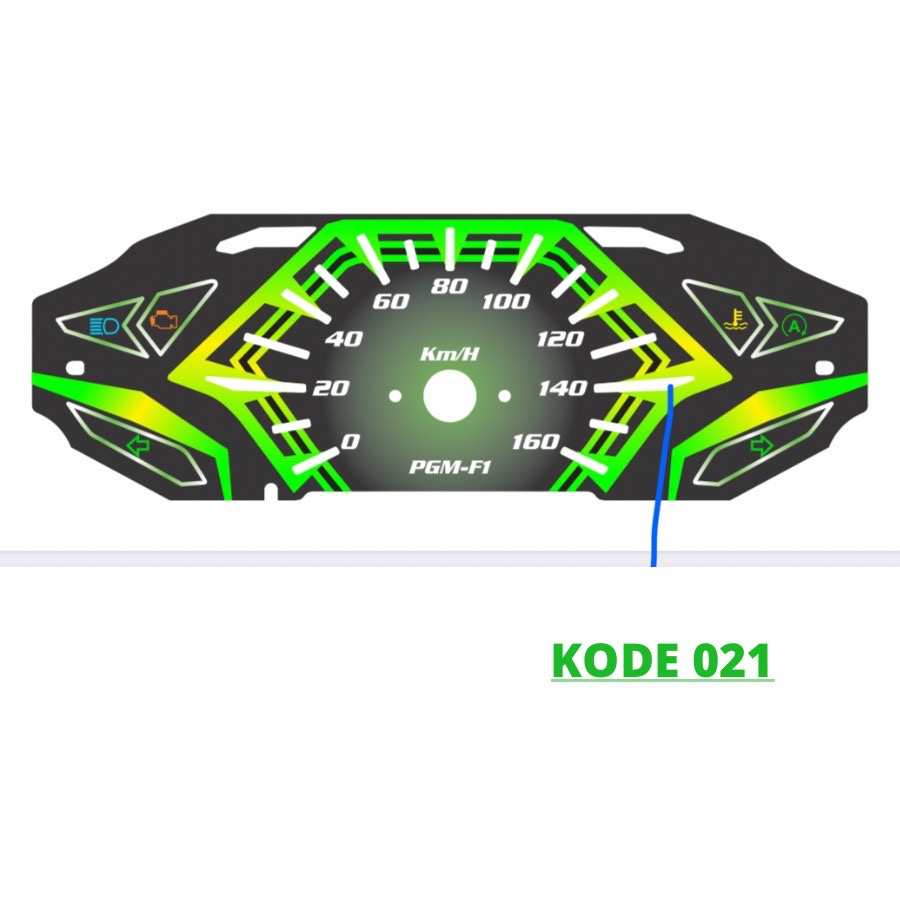 Panel Papan Speedometer Honda Vario 125/150 Led Old