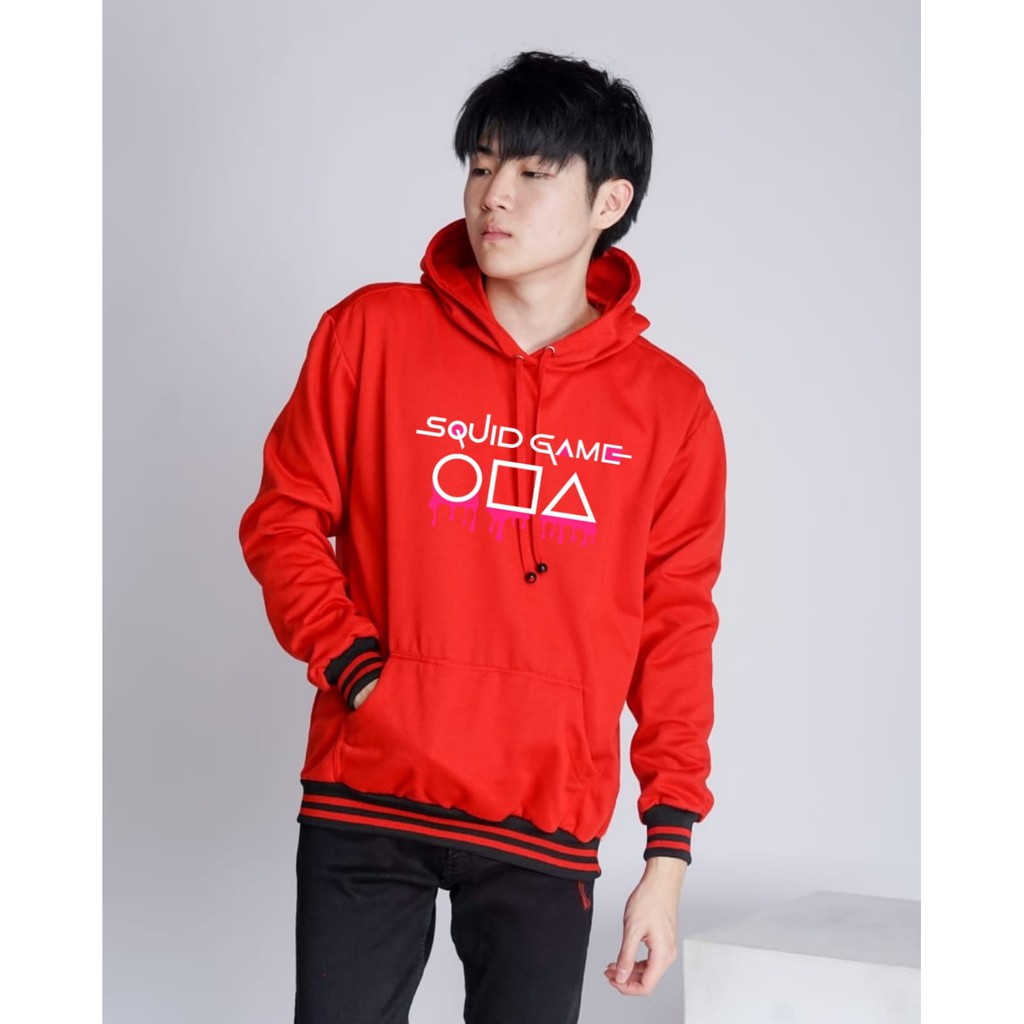 BISA COD / ALIPIO781 - FRONTMAN SQUIDGAME /  netflix / korea / new hot list / game / hoodie pria / kekinian