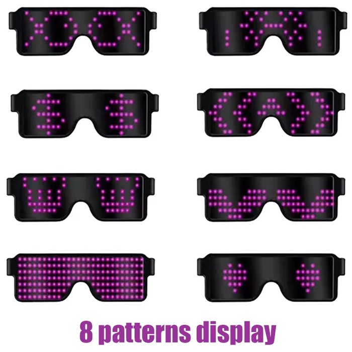 Order Langsung LED rave Glasses for Wrench cosplay Mask watch dogs 2 like chemion - Merah Murah