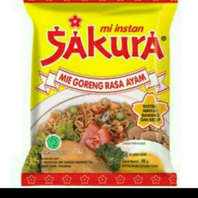 

MURAH BANGET!!! Paket Mie Sakura 3 Varian Rasa Goreng Ayam, KALDU, SOTO