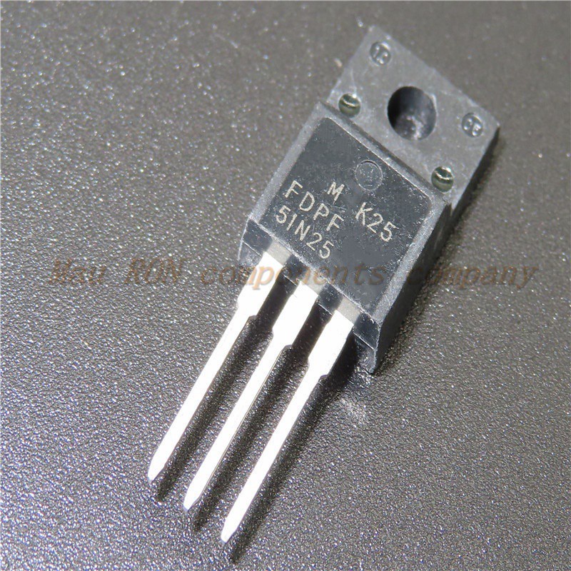 5pcs/lot FDPF51N25 TO-220F 63K2 TO220F Baru Asli Dalam Stok