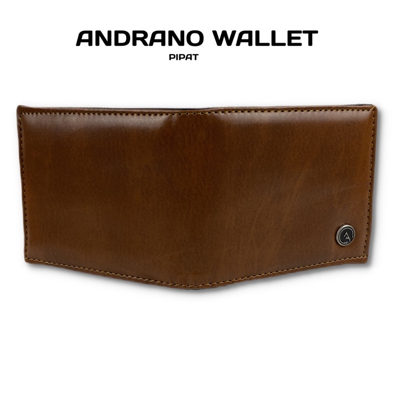 ANDRANO DOMPET PRIA LOGO ADA SELETING DALAM DOMPET PRIA LIPAT KULIT SINTETIS DOMPET PRIA MURAH MERIAH DOMPET LAKI LAKI PU LEATHER