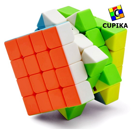Rubik 4x4 Qy Qiyi Qiyuan STICKERLESS speed