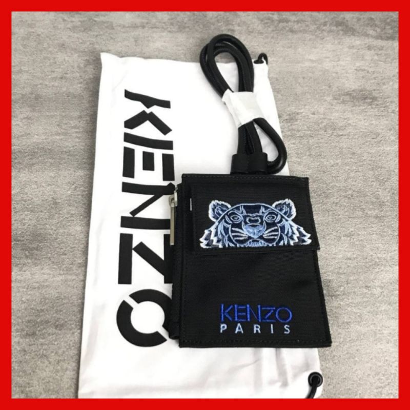 

Jual Kenzo Tiger Card Holder Strap Colors Black Blue. Branded Original