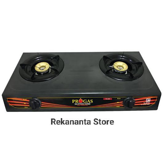 Kompor Gas 2 Tungku Merk Progas PG-269 / Kompor Gas 2 Tungku Progas