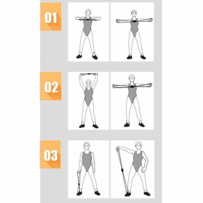 (HOKO) Tali Stretching / Tali Stretching Fitness / Tali Stretching Yoga / Alat Olahraga Stretching-4