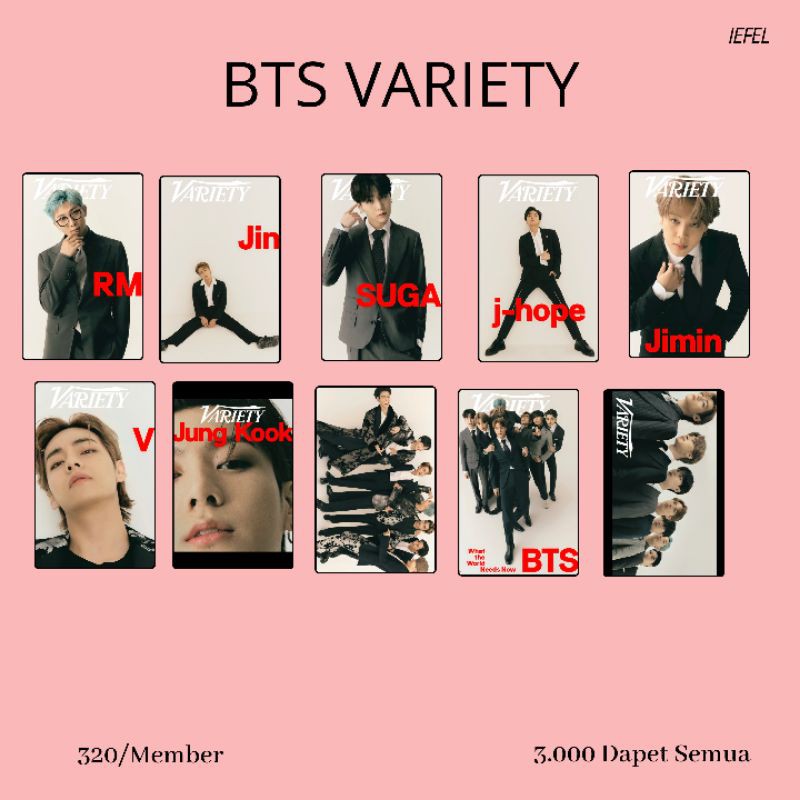 PC BTS VARIETY