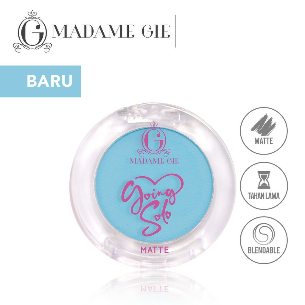 MADAME GIE Going Solo Matte Pressed Eyeshadow