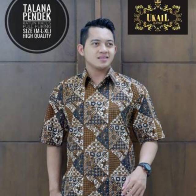 Hem batik pendek by ukail
