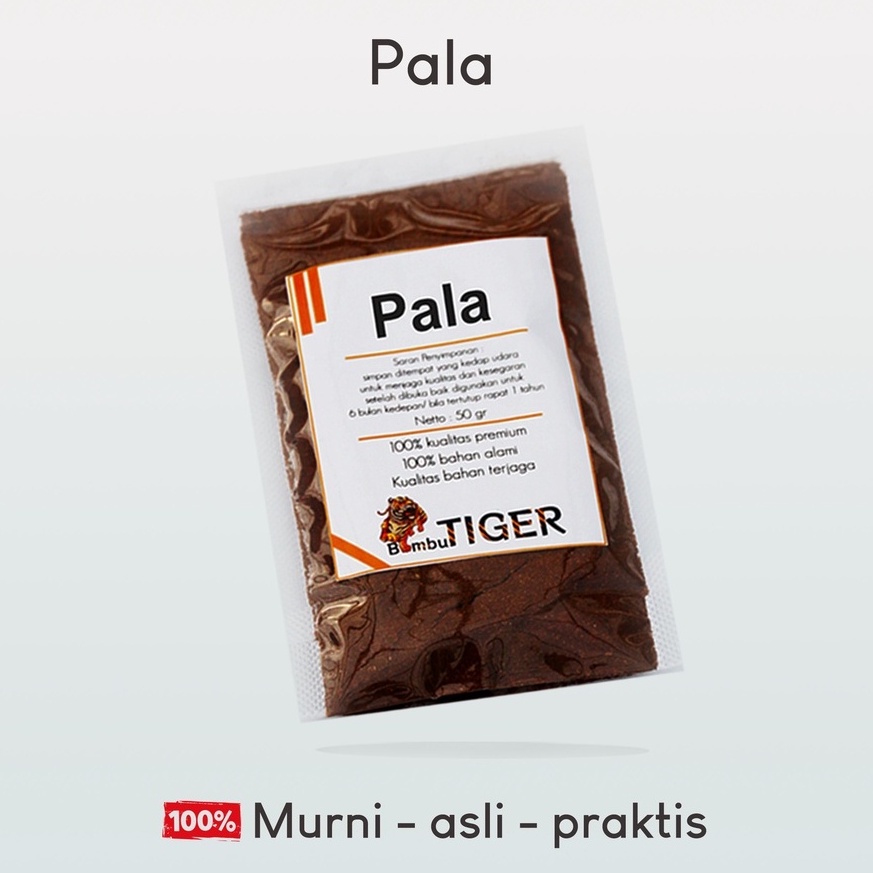 PALA BUBUK - Nutmeg Powder / Murni Bumbu Masak - Kosmetik - Herbal