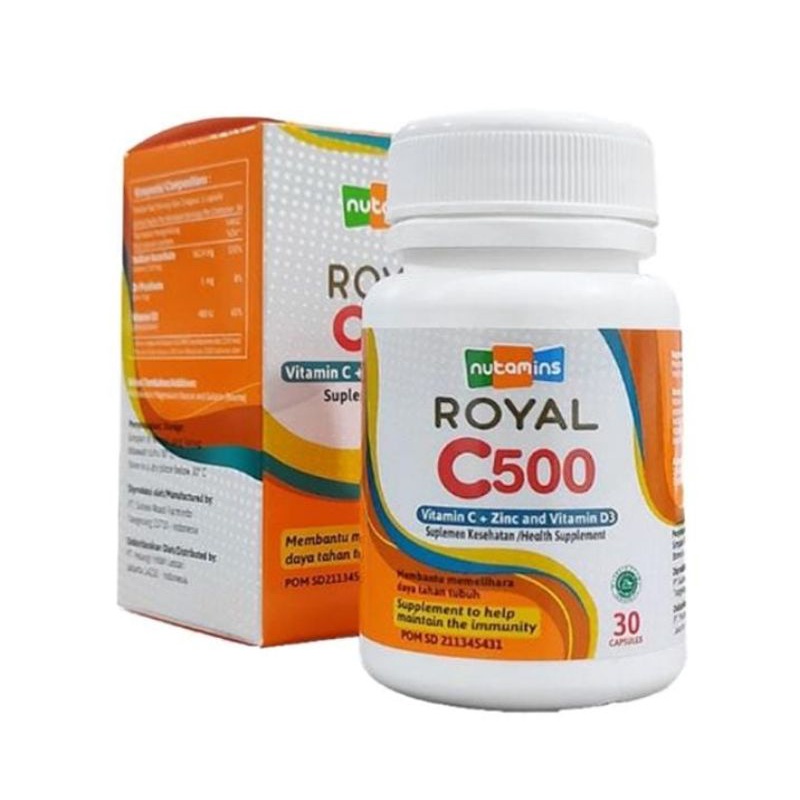 nutamins Royal C500 Vitamin 30 pcs