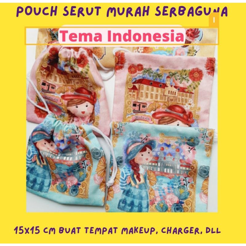 Pouch Serut Drawstring Serbaguna