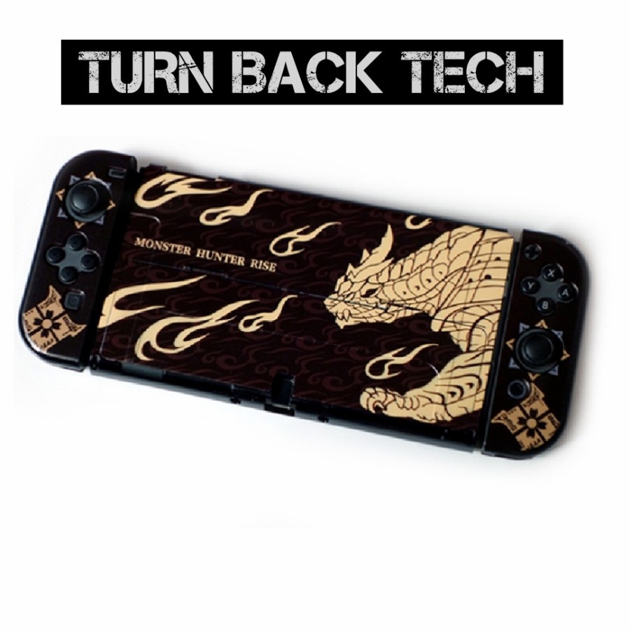 Gametech Fit Dock Case Nintendo Switch OLED Monster Hunter Black