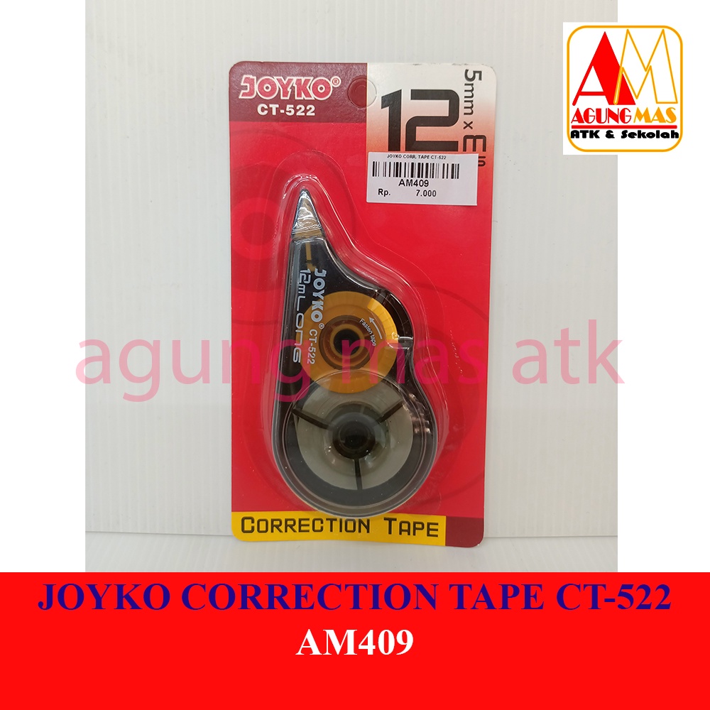 

JOYKO CORRECTION TAPE CT-522