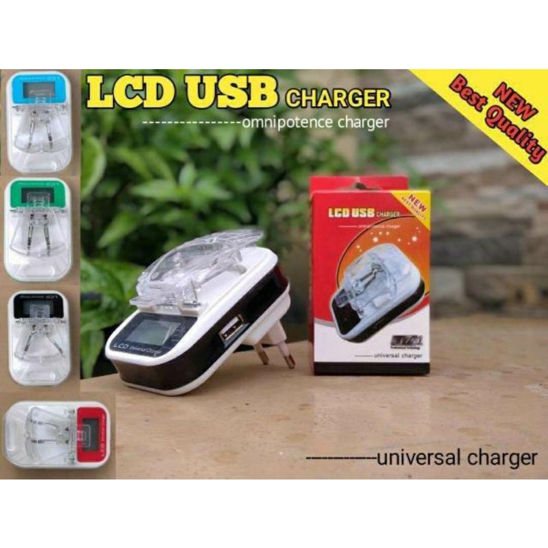 CHARGER DEKSTOP LED UNIVERSAL / CASAN KODOK / TC UNIVERSAL LED