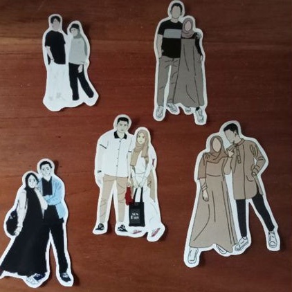 

Sticker Ootd couple/ sticker Strapbook/ Couple edition sticker